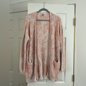 Tye die cardigan, size XL